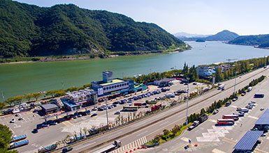 섬진강 휴게소(부산방향)